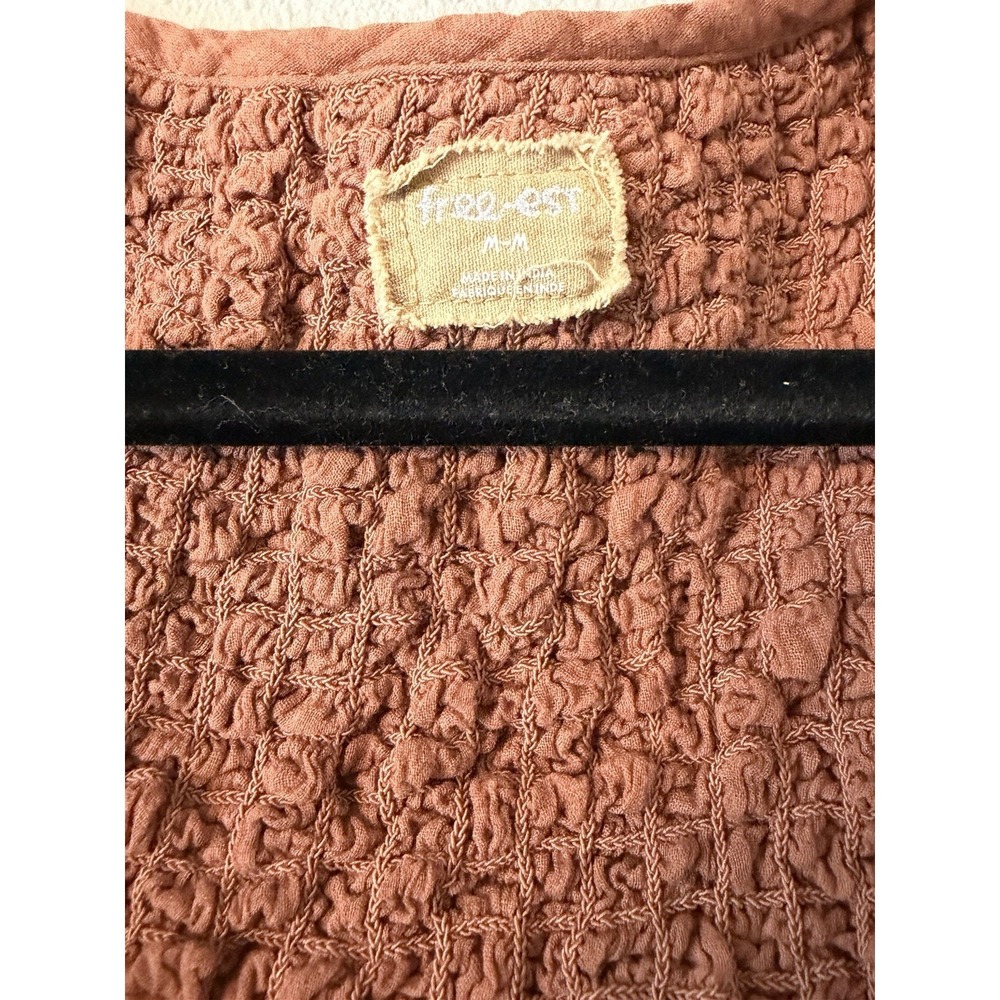 Free People Rust Brown Midi Dress - Picture 6 of 14